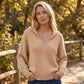 💕Hot Sale-50% Off🎁Women's V-Neck Lapel Collar Knit Sweater