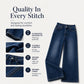 Comfortable All Day, Flattering Every Day | High-Rise Wide-Leg Stretch Jeans