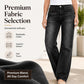 Comfortable All Day, Flattering Every Day | High-Rise Wide-Leg Stretch Jeans