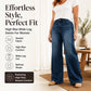 Comfortable All Day, Flattering Every Day | High-Rise Wide-Leg Stretch Jeans