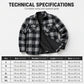 Men's Winter Thermal Plaid Shirt Jacket