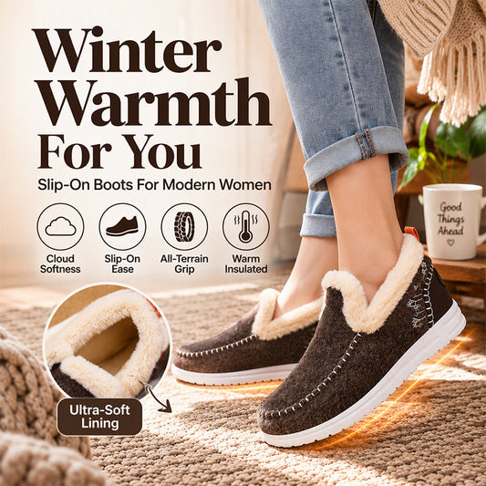 ❄️Winter Sale-50% OFF💖Women's Winter Plush-Lined Snow Boots