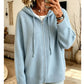 🌷New Arrival-50% Off💞Hooded & Zip-Up, Windproof Warmth – Women's Knit Hooded Cardigan Coat ✨