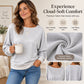 Women's Casual Batwing Sleeve Sweater