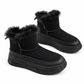 Women's Winter High Top Snow Boots Warm Plush Lined Thick Sole Casual Platform Shoes