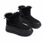 Women's Winter High Top Snow Boots Warm Plush Lined Thick Sole Casual Platform Shoes