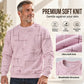 Men's Casual Crewneck Line Print Sweatshirt