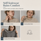 Women's Loose Fit Collared Knit Sweater Casual Slouchy Solid Color Long Sleeve Knitwear