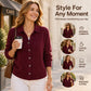 🎉Hot Sale-50% OFF🩷Women's Collared Button-Down Knit Cardigan