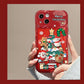 🔥Christmas sale🎄Christmas Tree Pendant Flip Mirror Case Cover For iPhone🎅