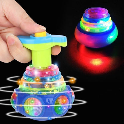 🔥Buy 2 Get 1 FREE（3pcs)🎁Music Flashing Spinners Toy With Launcher