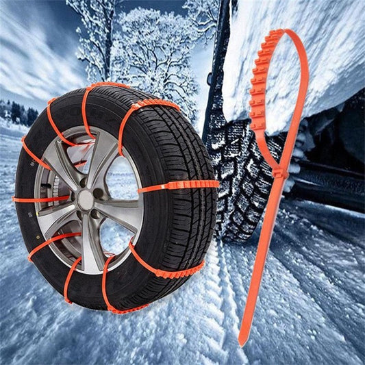 🔥(10 PCS/1 SET) REUSABLE ANTI SNOW CHAINS OF CAR OF(NEW YEAR SALE)