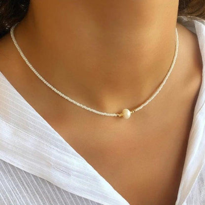 💝Freshwater Pearl Necklace (4 Color Options)buy 2 free shipping